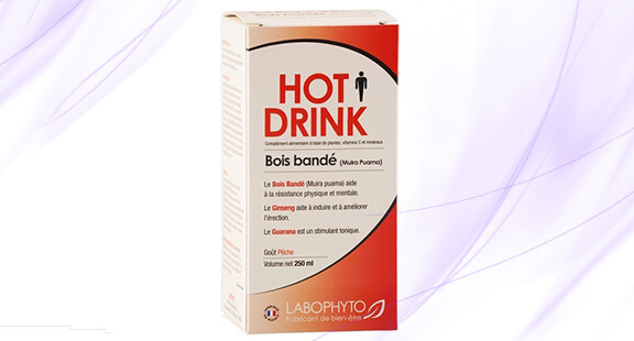 Hot Drink pour hommes, aphrodisiaque en complément alimentaire